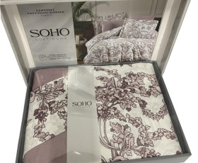 Набір постільної білизни для двоспального ліжка, 100% бавовна Aphrodite, SOHO Туреччина
