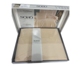 Набор постельного белья двуспальный, 100% хлопок Tender Sand, SOHO Турция