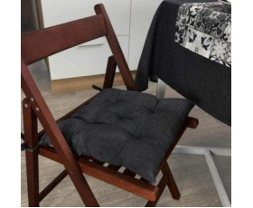Подушка для стільця Black Milan 40*40 ТМ "Прованс", Україна