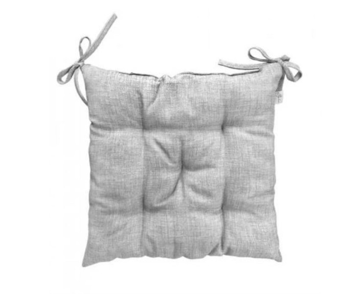 Подушка для стільця Gray Milan 40*40 ТМ "Прованс", Україна