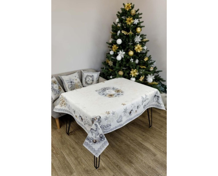 Скатертина гобеленова SILVER STAR 135х240см, Україна