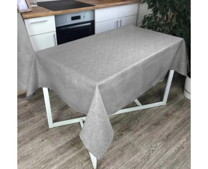 Скатертина Gray Milan 120*136 ТМ "Прованс", Україна
