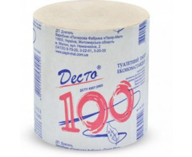Туалетний папір  Десто100
