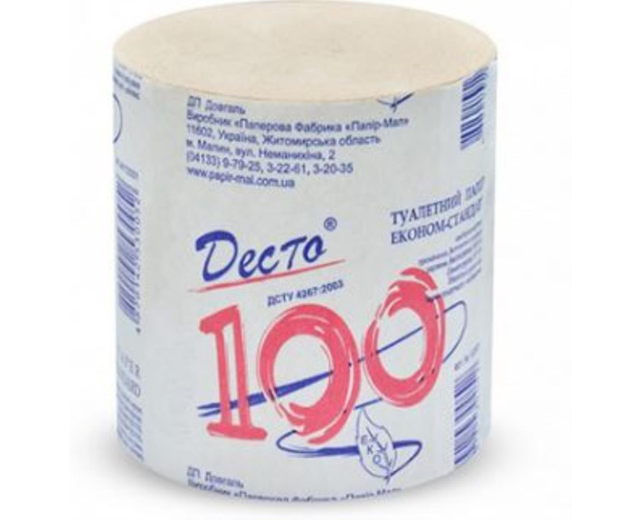 Туалетная бумага Десто100