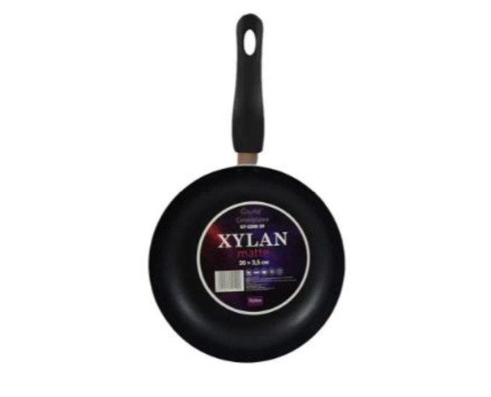 Сковорода GUSTO 'XYLAN матовая' 20 x 3.5 см GT-2308-20