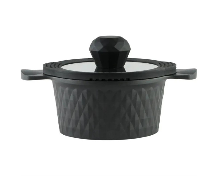 Каструля 'BLACK ICE' PEPPER (GREBLON C2) 1,5л. 16x8.5 см PR-6001