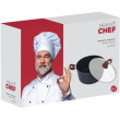 Каструля  BRAVO CHEF класична 24 см  (4.1 л) з кришкою