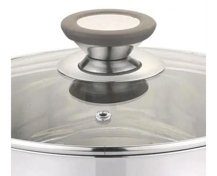 Кастрюля LEVEL GUSTO (с силиконовыми ручками), 18 см, 2,6 л GT-1103-18