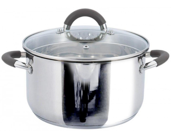 Каструля PRACTICO GUSTO (з силік.ручками), 22 см, 4,7 л GT-1102-22