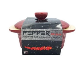 Каструля для випікання з кришкою PEPPER, 19 см, 1,4 л PR-3219