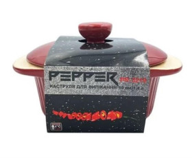 Кастрюля для выпечки с крышкой PEPPER, 19 см, 1,4 л PR-3219