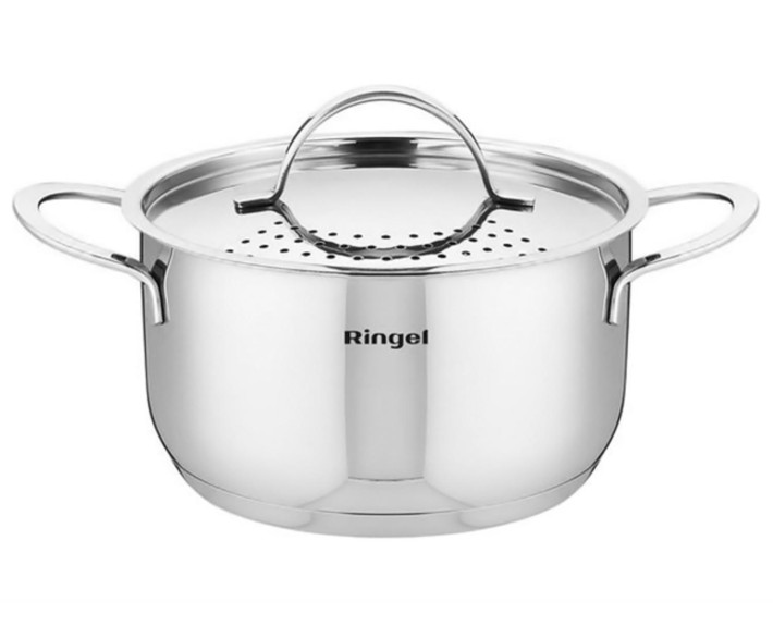 Каструля RINGEL Besser  24 см (5,5л) з кришкою нерж,