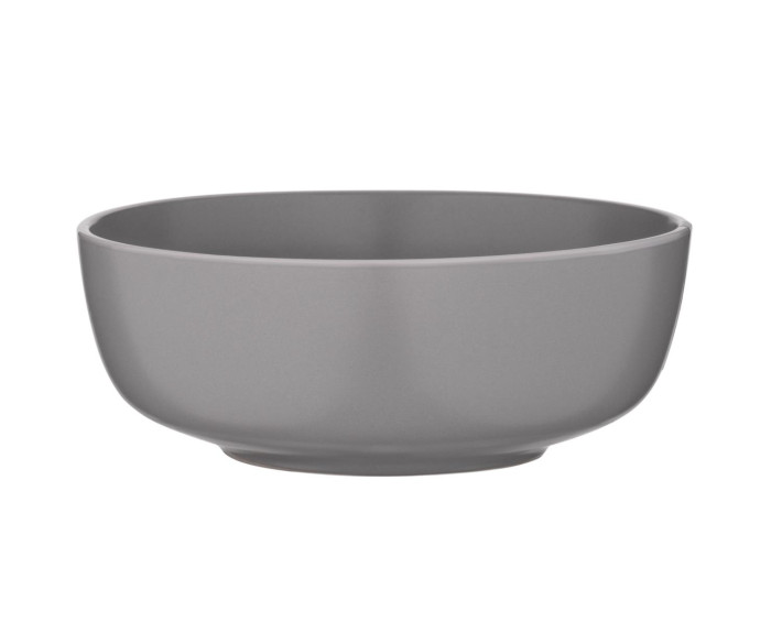 Салатник Ardesto Cremona Dusty grey, 16 см,  кераміка, сірий