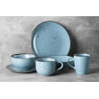 Тарелка десертная Ardesto Bagheria Misty blue, 19 см, керамика, синий