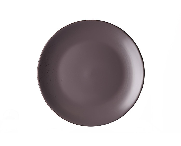 Тарілка десертна Ardesto Lucca Grey brown, 19 см, кераміка, коричневий