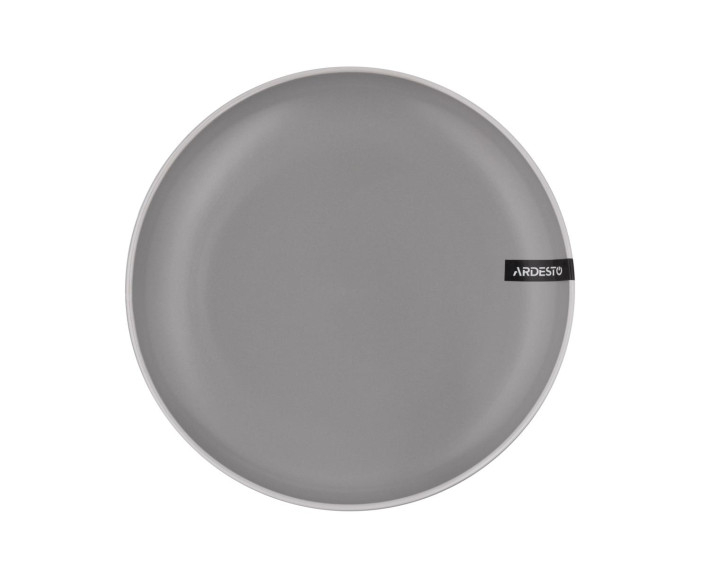 Тарілка десертна Ardesto Cremona Dusty grey, 19 см, кераміка