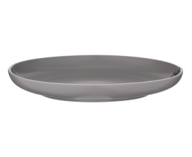 Тарілка десертна Ardesto Cremona Dusty grey, 19 см, кераміка