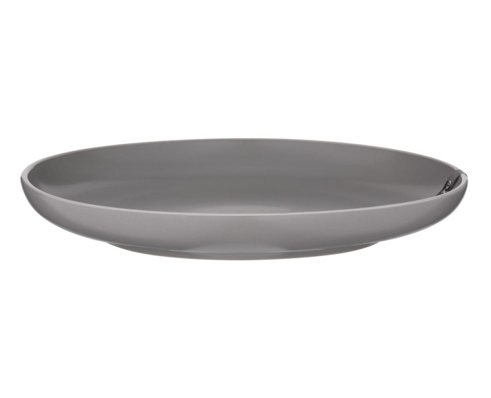 Тарілка десертна Ardesto Cremona Dusty grey, 19 см, кераміка