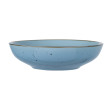 Тарілка супова Ardesto Bagheria Misty blue, 20 см, кераміка, синій