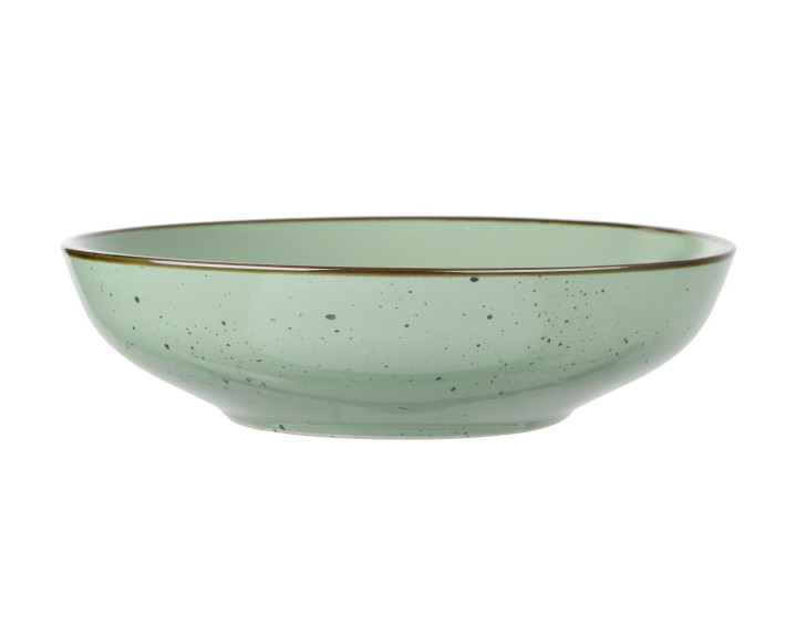 Тарілка супова Ardesto Bagheria Pastel green, 20 см, кераміка, зелений