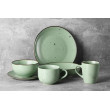 Тарілка супова Ardesto Bagheria Pastel green, 20 см, кераміка, зелений