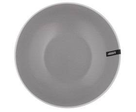 Тарелка суповая Ardesto Cremona Dusty grey, 20 см, керамика, серый