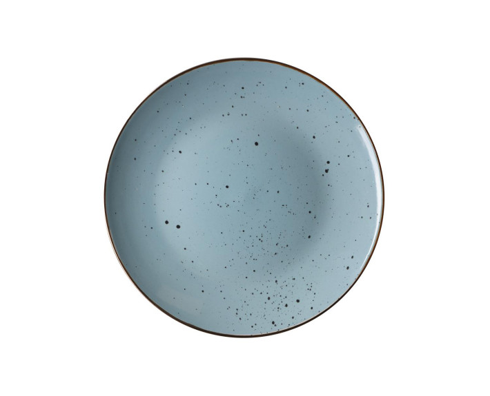 Тарілка обідня Ardesto Bagheria Misty blue, 26 см, кераміка, синій