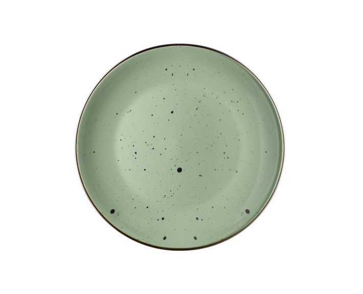 Тарілка обідня Ardesto Bagheria Pastel green, 26 см, кераміка, зелений