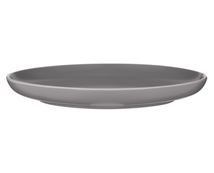 Тарілка обідня Ardesto Cremona Dusty grey, 26 см, кераміка, сірий