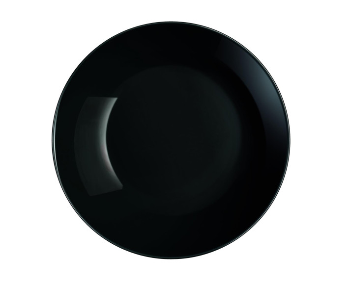 Тарелка суповая LUMINARC DIWALI BLACK 20 см, Франция