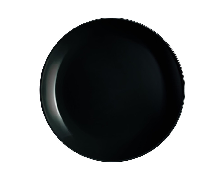 Тарілка десертна LUMINARC DIWALI BLACK 19 см, Франція
