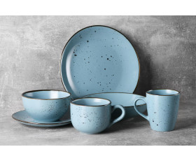 Чашка Ardesto Bagheria, 480 мл, Misty blue, кераміка