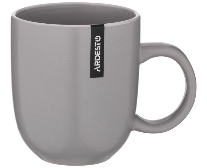 Чашка Ardesto Cremona Dusty grey, 390 мл,  керамика