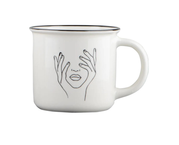 Чашка Lady in white Vittora 200мл VT-C-510200