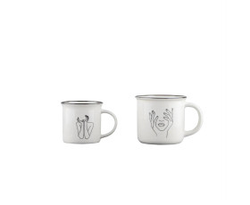 Чашка Lady in white Vittora 370мл VT-C-512370