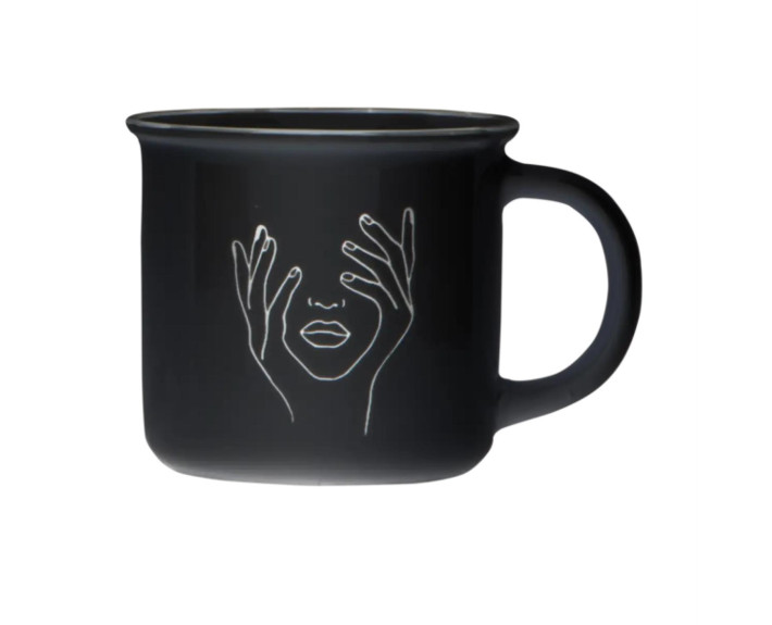 Чашка Lady in black Vittora 300мл VT-C-515300