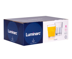 Склянка LUMINARC TUFF /НАБІР/ 6X300 мл низк., ОАЕ