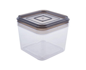 Ємність для сипучих продуктів 0,6л (/пр./корич. пр.), пластик