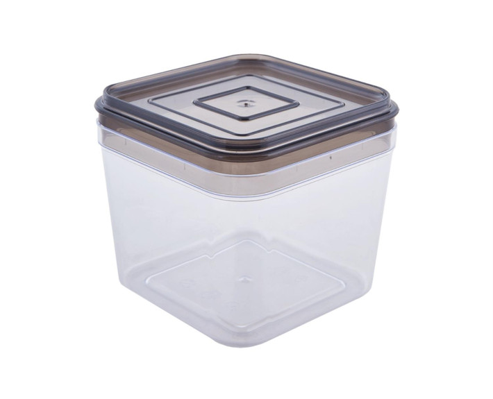 Ємність для сипучих продуктів 0,6л (/пр./корич. пр.), пластик