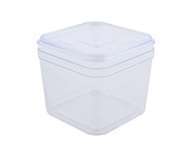 Ємність для сипучих продуктів 0,6л (/пр./пр.), пластик