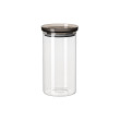 Банка для зберігання Ardesto Fresh, 1150 мл, скло, пластик, прозорий