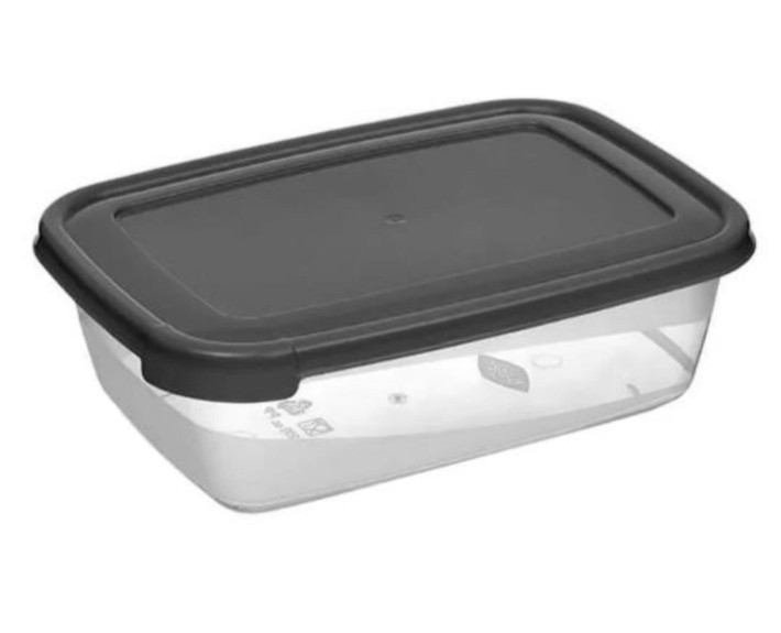 Контейнер пластиковий прямокутний 2,0 л, BAGER BG-609 COOK&KEEP MIX Туреччина