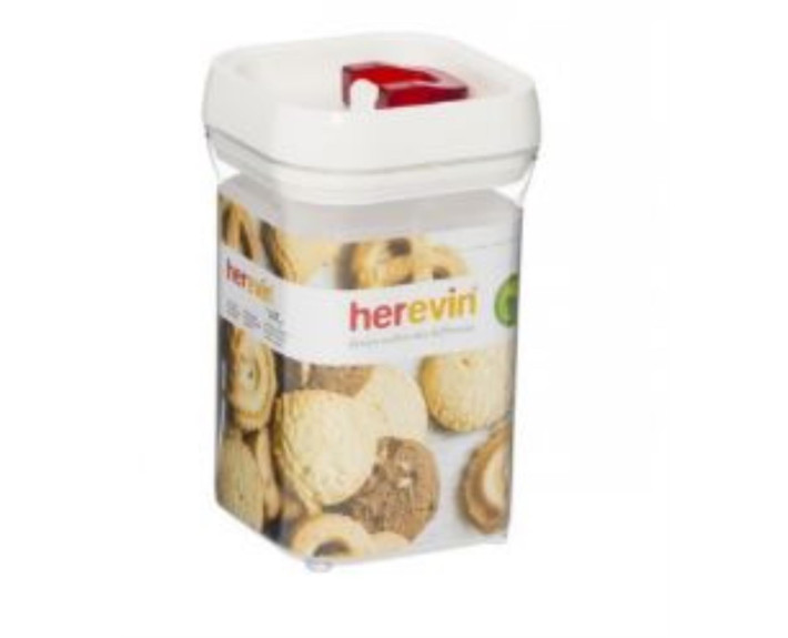 Контейнер пластиковий 1,0 л HEREVIN RED