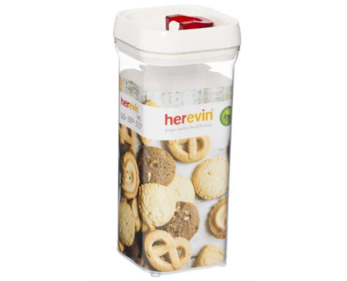 Контейнер пластиковий 1,5 л HEREVIN RED