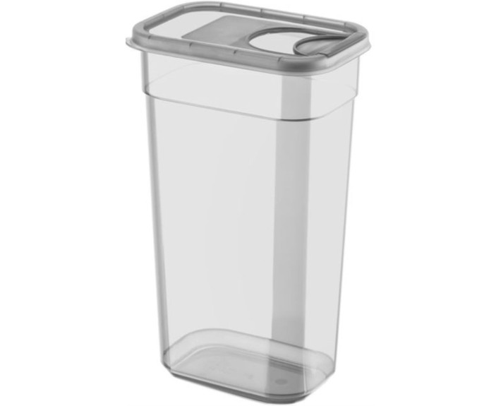 Контейнер пластиковий для сипучих 3,2 л VIOLET HOUSE 0373 Transparente Black