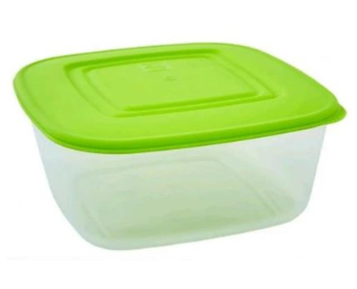Контейнер для харч.продуктів (квадр.) 1,88л (/пр./оливк.), пластик