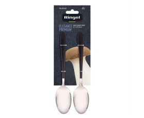 Столові прилади RINGEL Elegance Premium Набір столових ложок 6 шт. на блістері, Туреччина