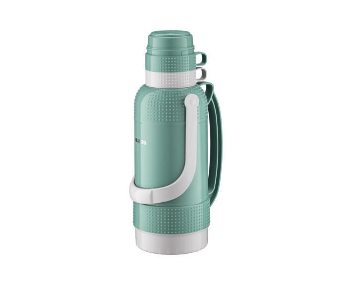 Термос Ardesto Gemini Gourmet 3200 мл, пластик, скляна колба, зелений