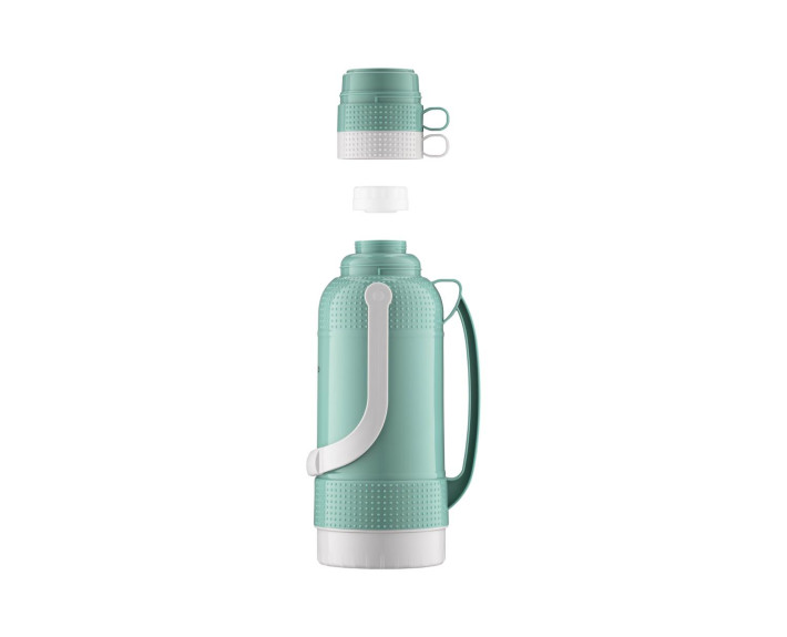 Термос Ardesto Gemini Gourmet 3200 мл, пластик, скляна колба, зелений