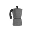 Гейзерна кавоварка Ardesto Gemini Molise, 0,4л. 9 чашок, сірий, алюміній
